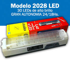 Luz de emergencia modelo 2028